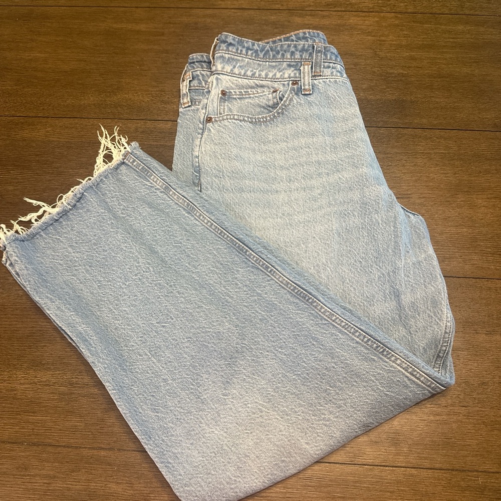 Abercrombie &‎ Fitch Light Blue Flare Jeans